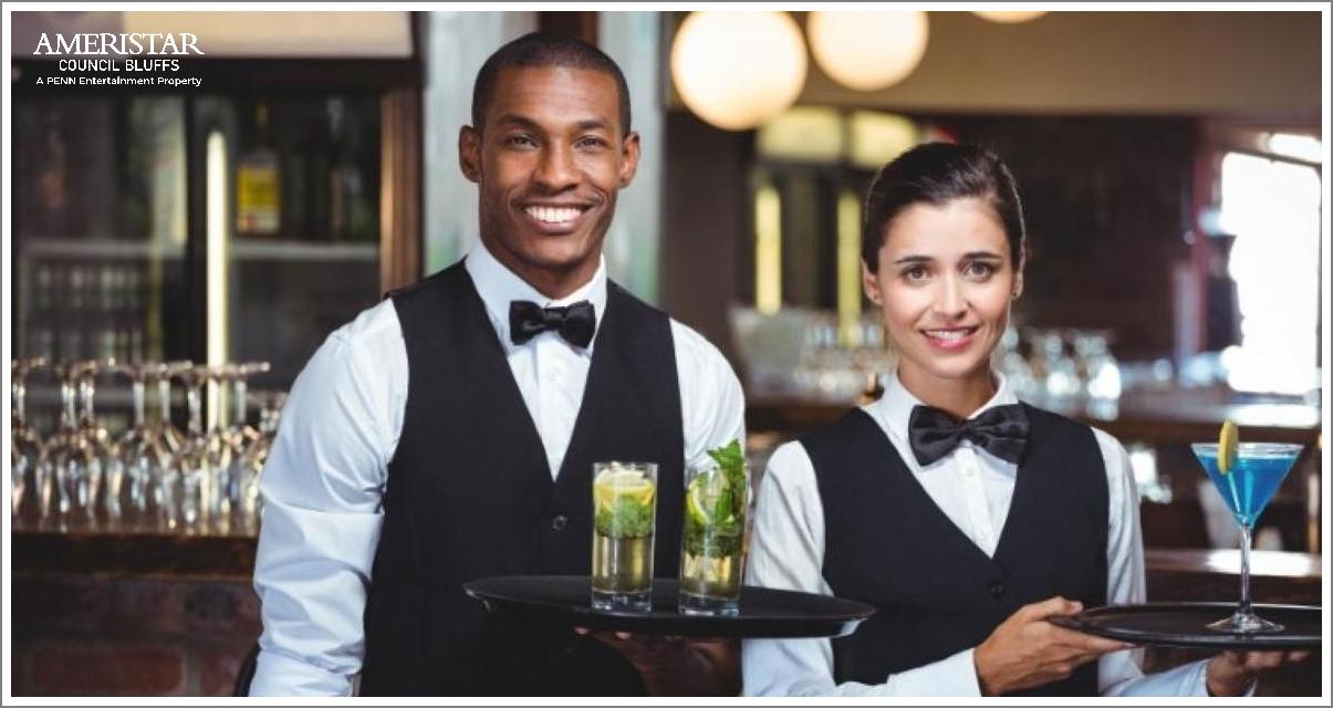 Beverage Server FullTime DAY SHIFTAmeristar Casino Hotel Council